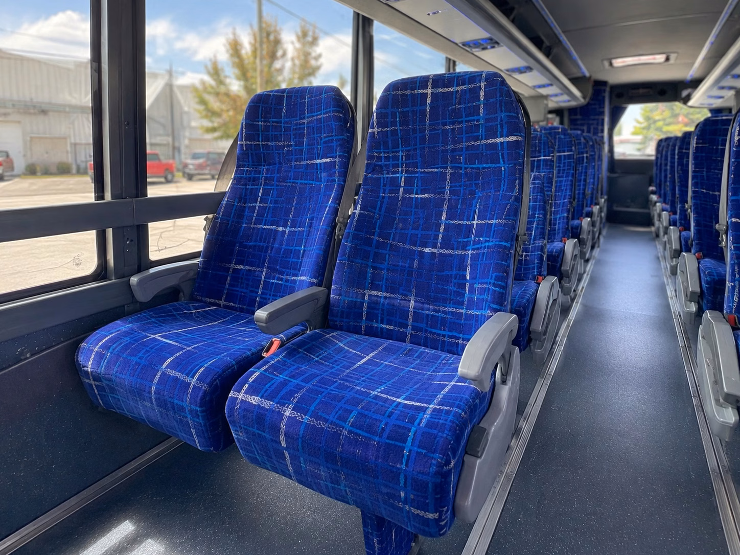 medford charter bus rental inside