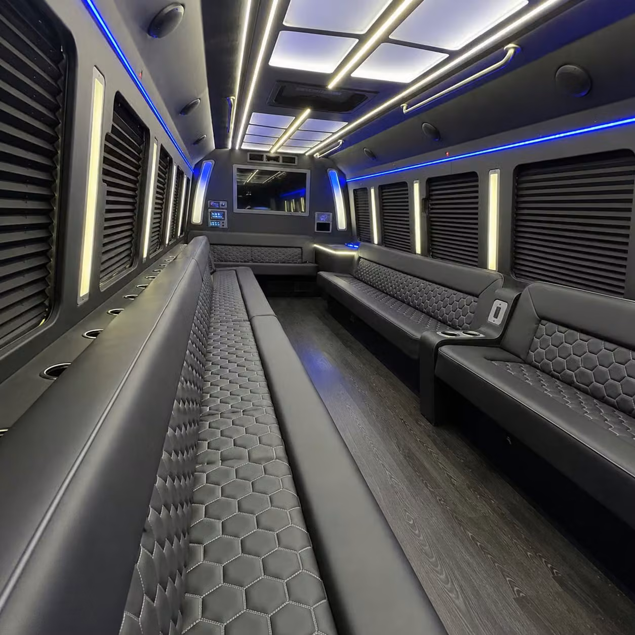 party bus interior